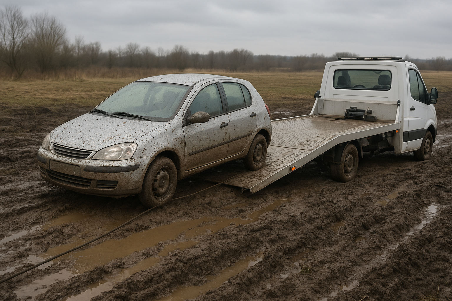 Wyciąganie z błota